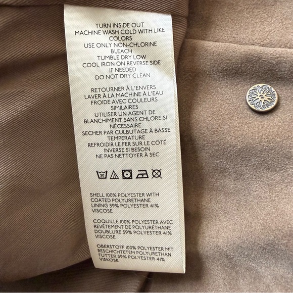 FREE PEOPLE We The Free Night Ranch Vegan Suede Jacket Size Small NWT - Picture 13 of 13